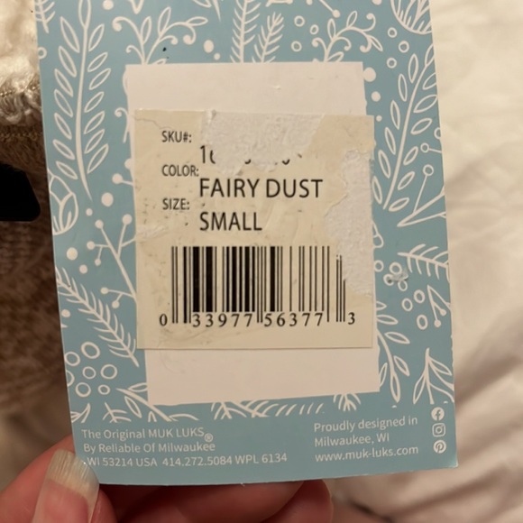 Muk Luks bootie slippers women’s 5 / 6 girls 3 / 4 - Picture 5 of 5